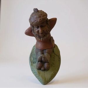 Tom Clark Gnome JIM Figurine Gym Exercise Sit-Ups Fitness Vtg 1989 Slim